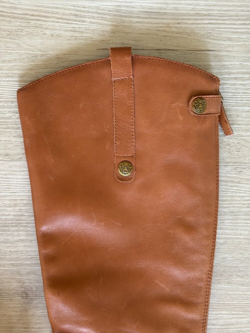 Sam Edelman Penny Riding Boot Tan Brown Equestrian Leather Tall 9.5 - Picture 7 of 13